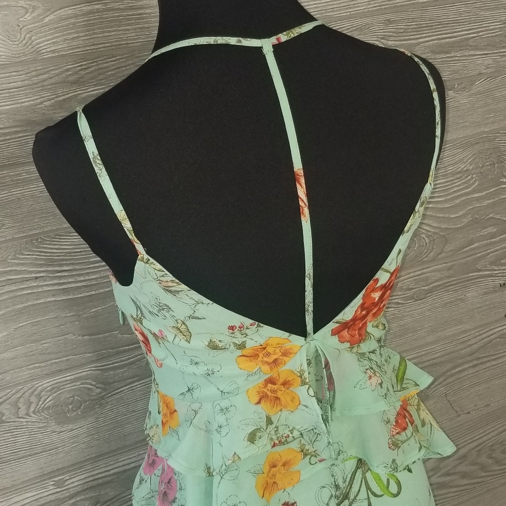 NWT EZRA T-Back Floral Dress A009.2 - Picture 5 of 8
